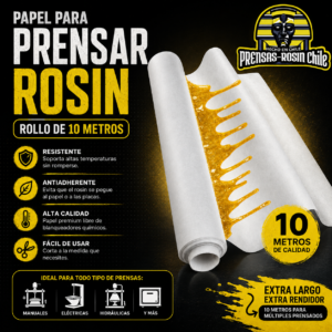 Papel para prensar 10 metros